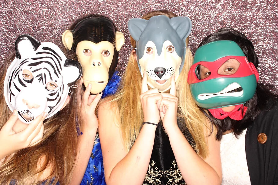 Photo Booth Mask Examples Gallery – Honolulu Photo Booth Rental